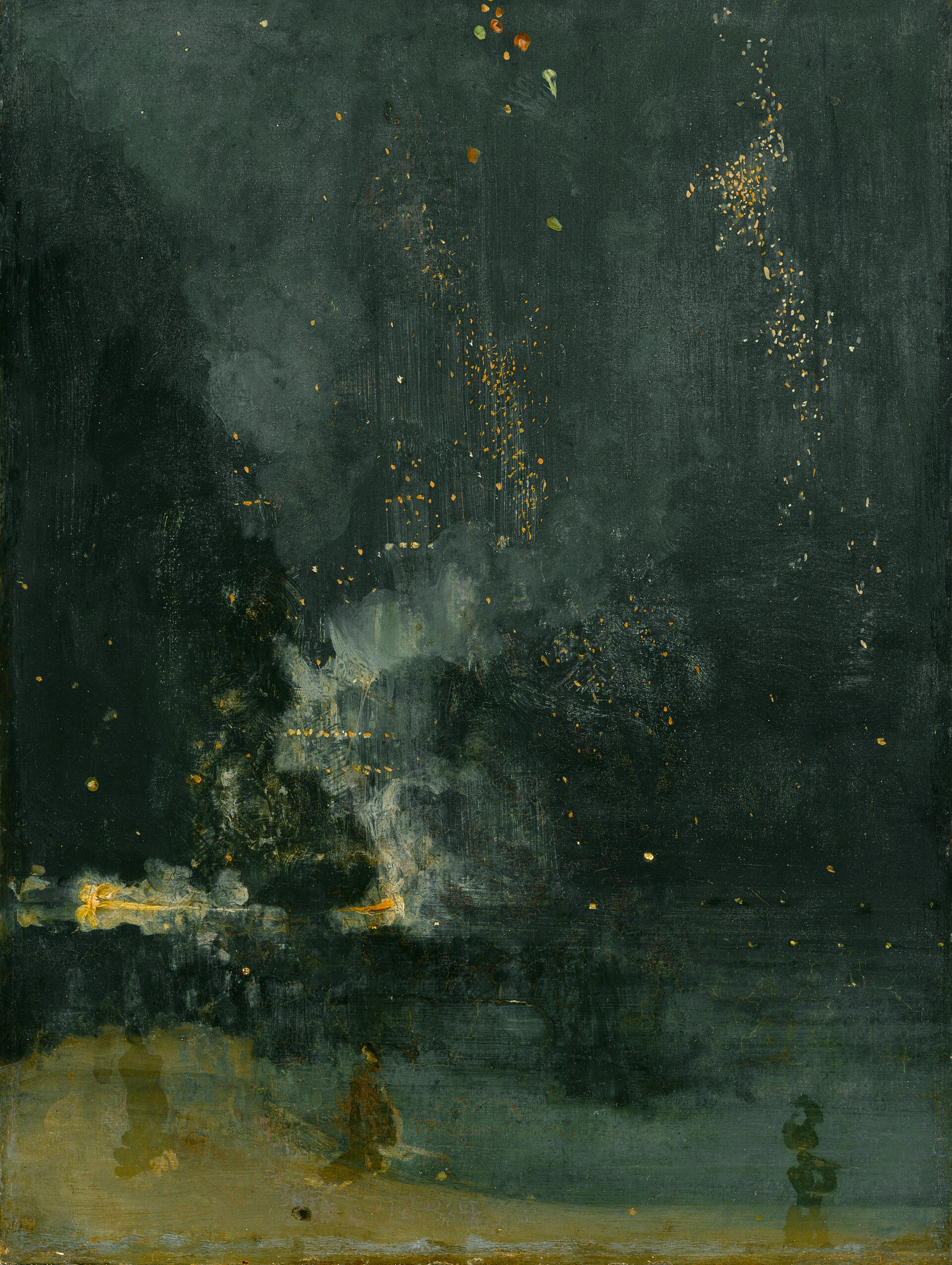 Whistler, Nocturne in Black and Gold, The Falling Rocket