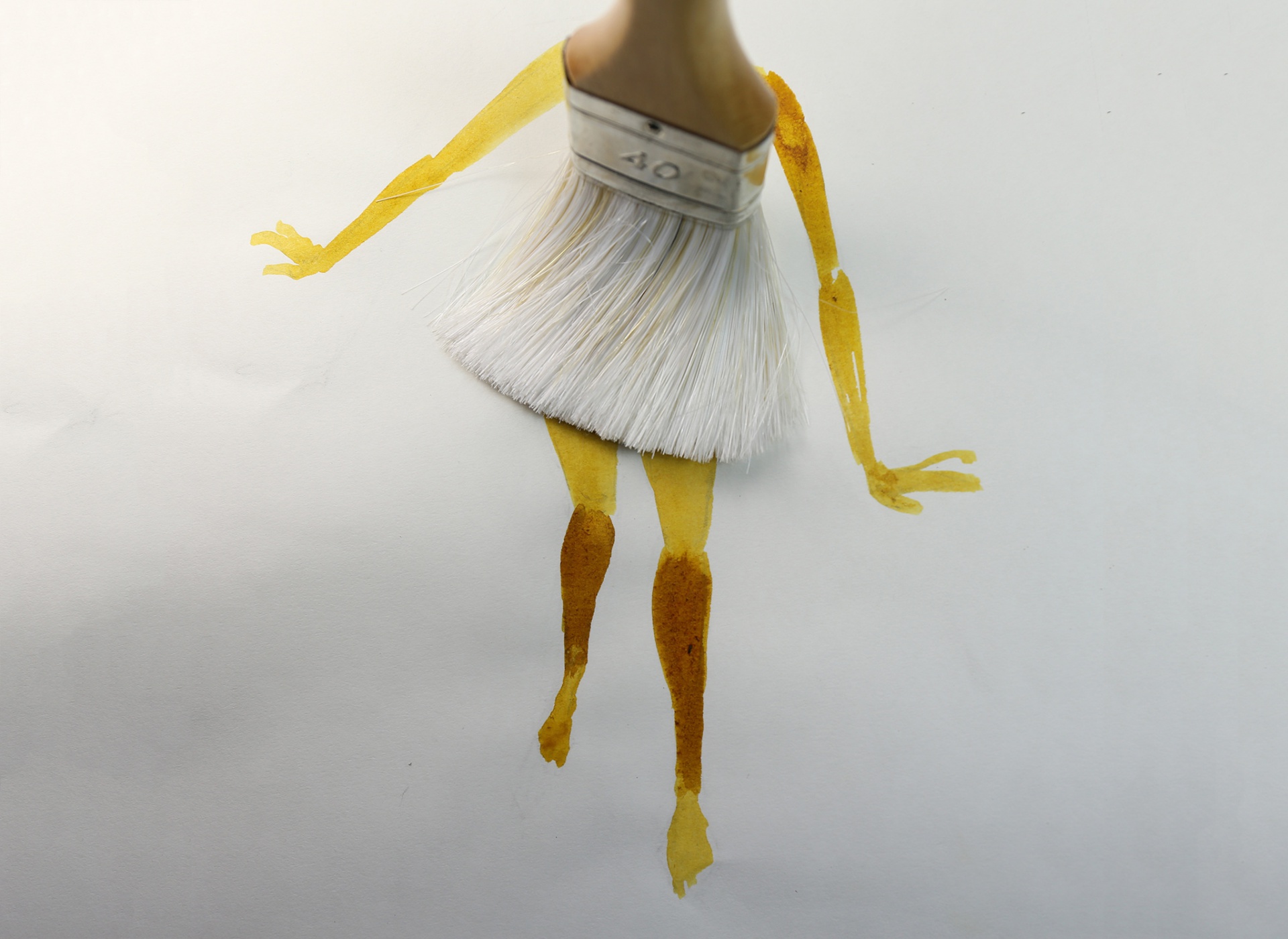 Christoph Niemann, Sunday Sketch with a paintbrush