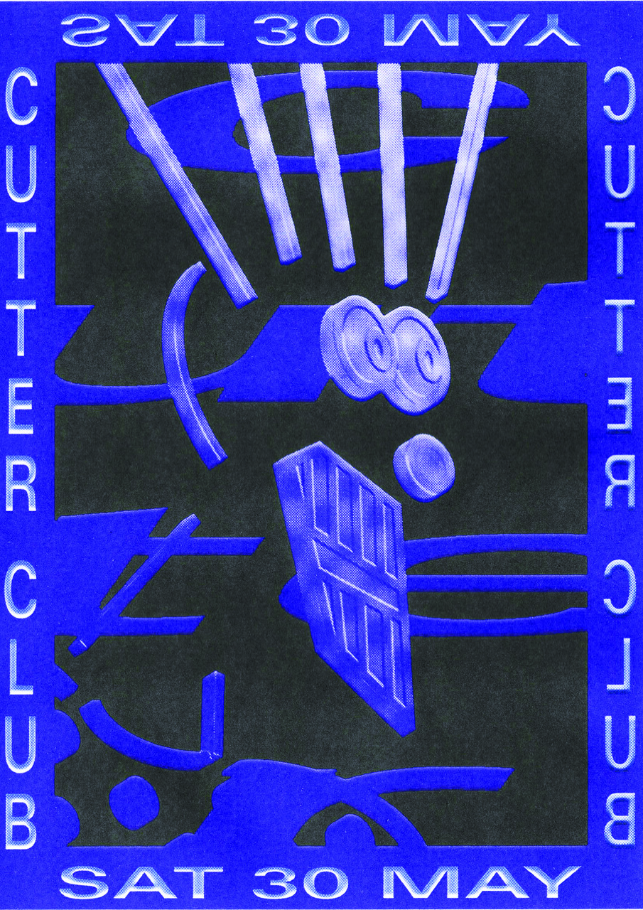 A 1990s rave flyer