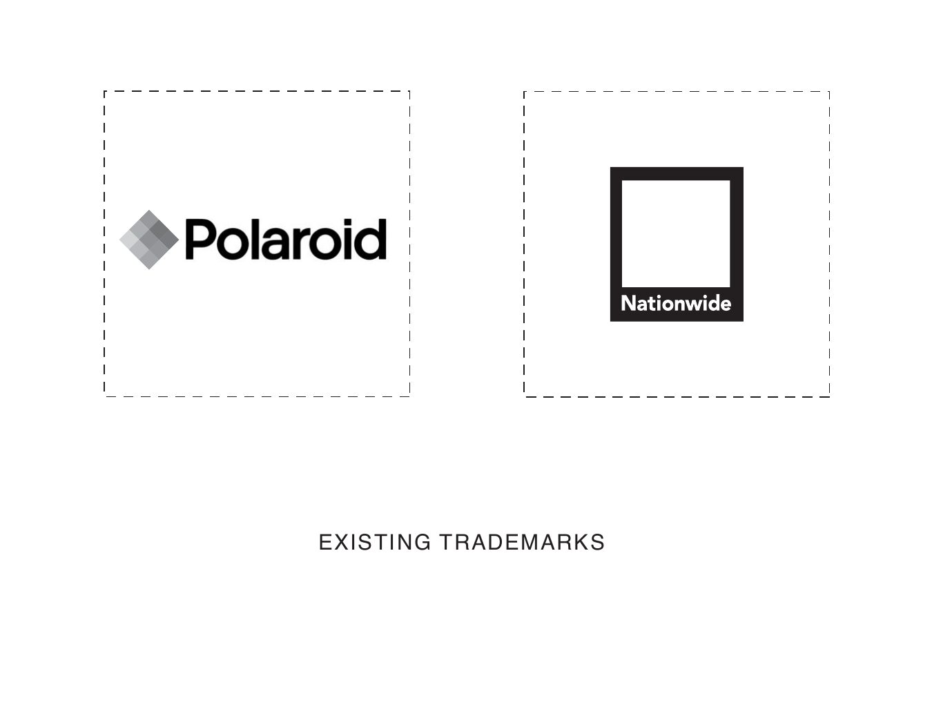 Polaroid and Nationwide trademarks as they exist