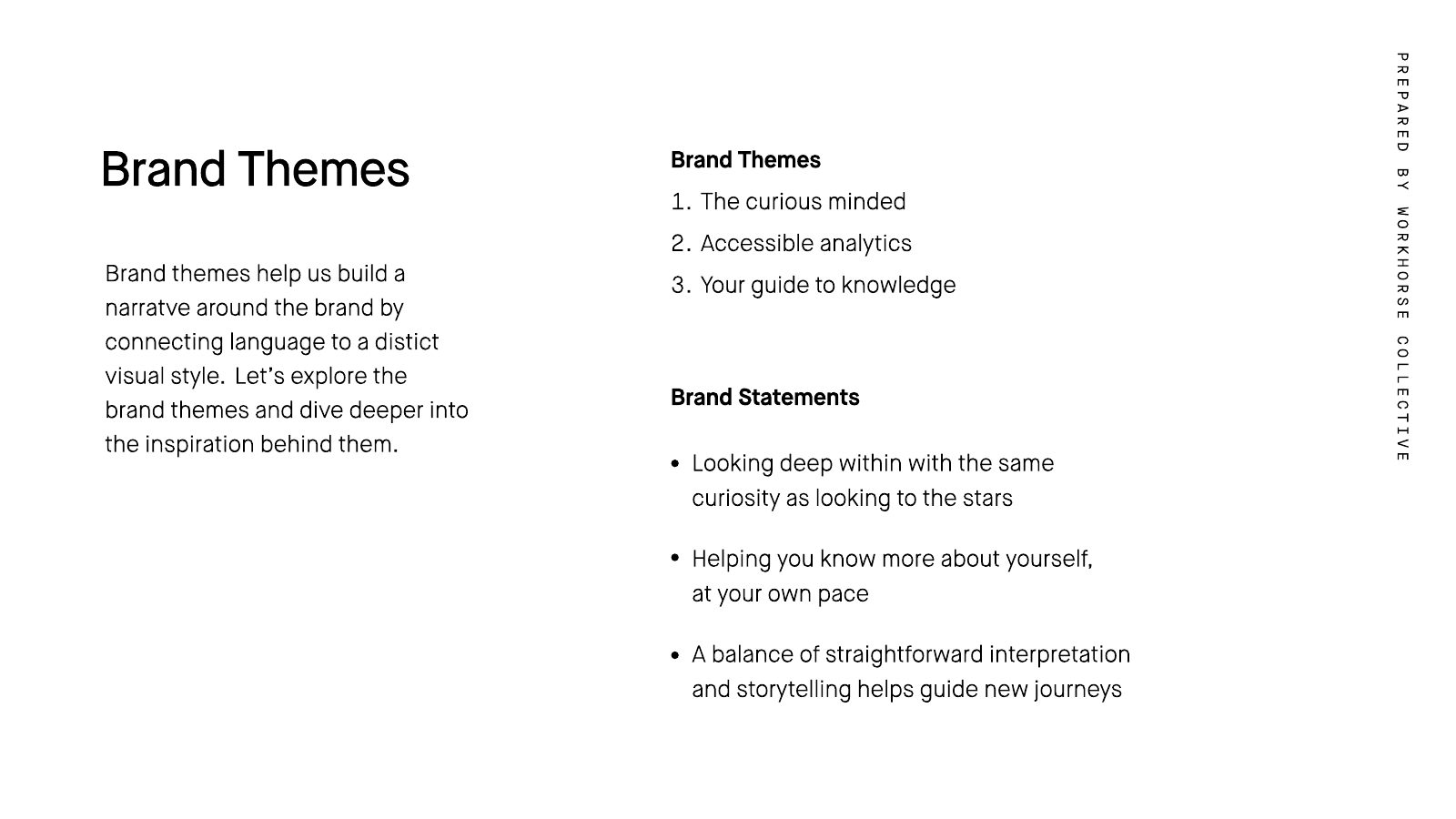 Neurogazer brand themes and statements
