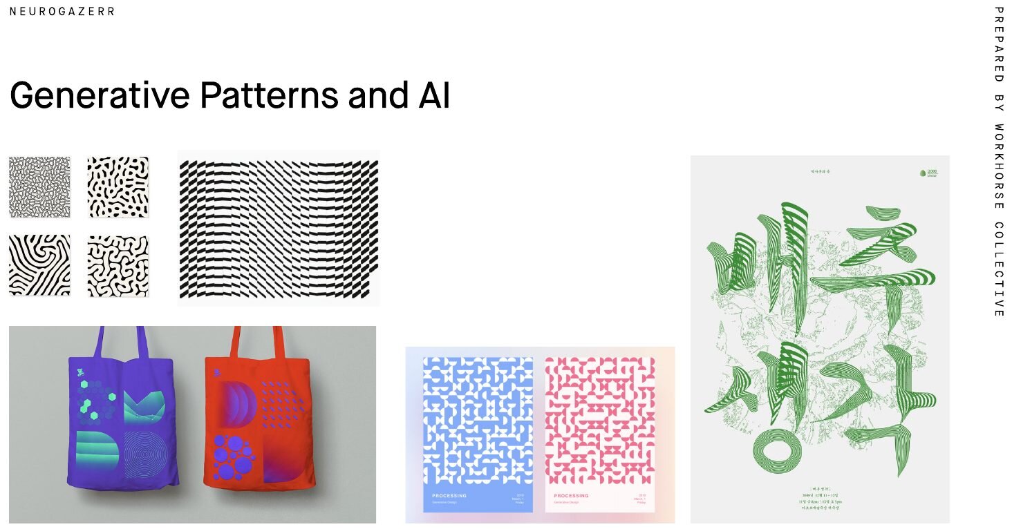 Generative Patterns and AI board