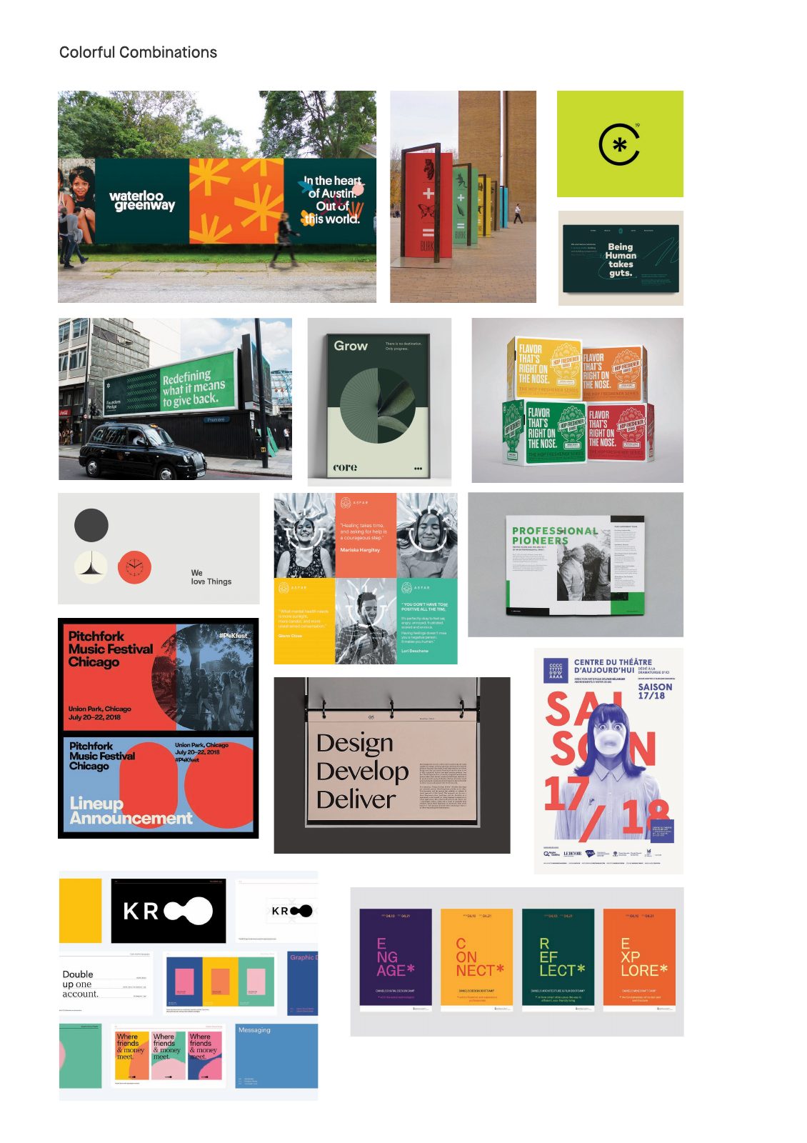 Colorful Combinations board