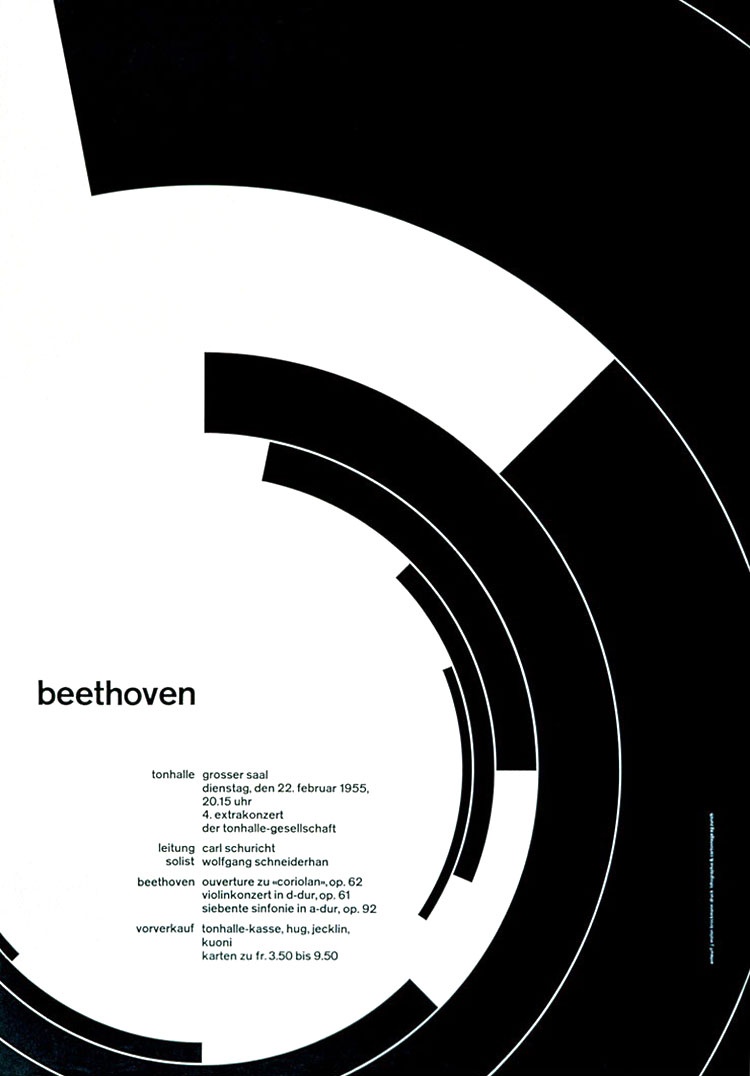 Muller-Brockmann beethoven poster